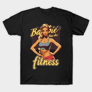 Fitness Barbie Vintage Graphic T-shirt 07 T-Shirt